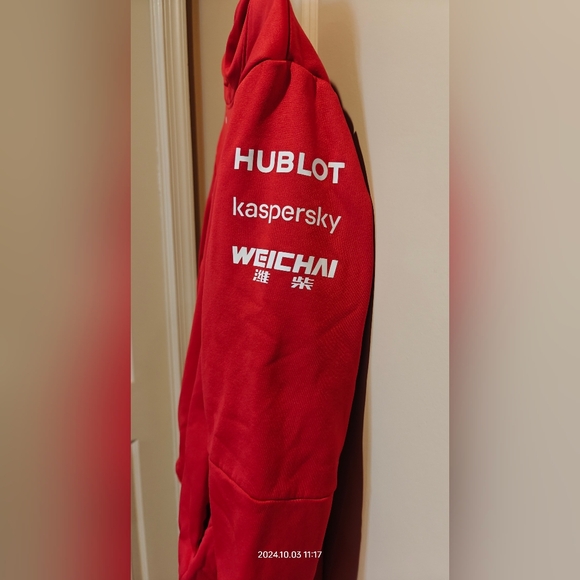 Ferrari Scuderia F1 Unisex Team Tech Fleece - Red - Picture 7 of 9